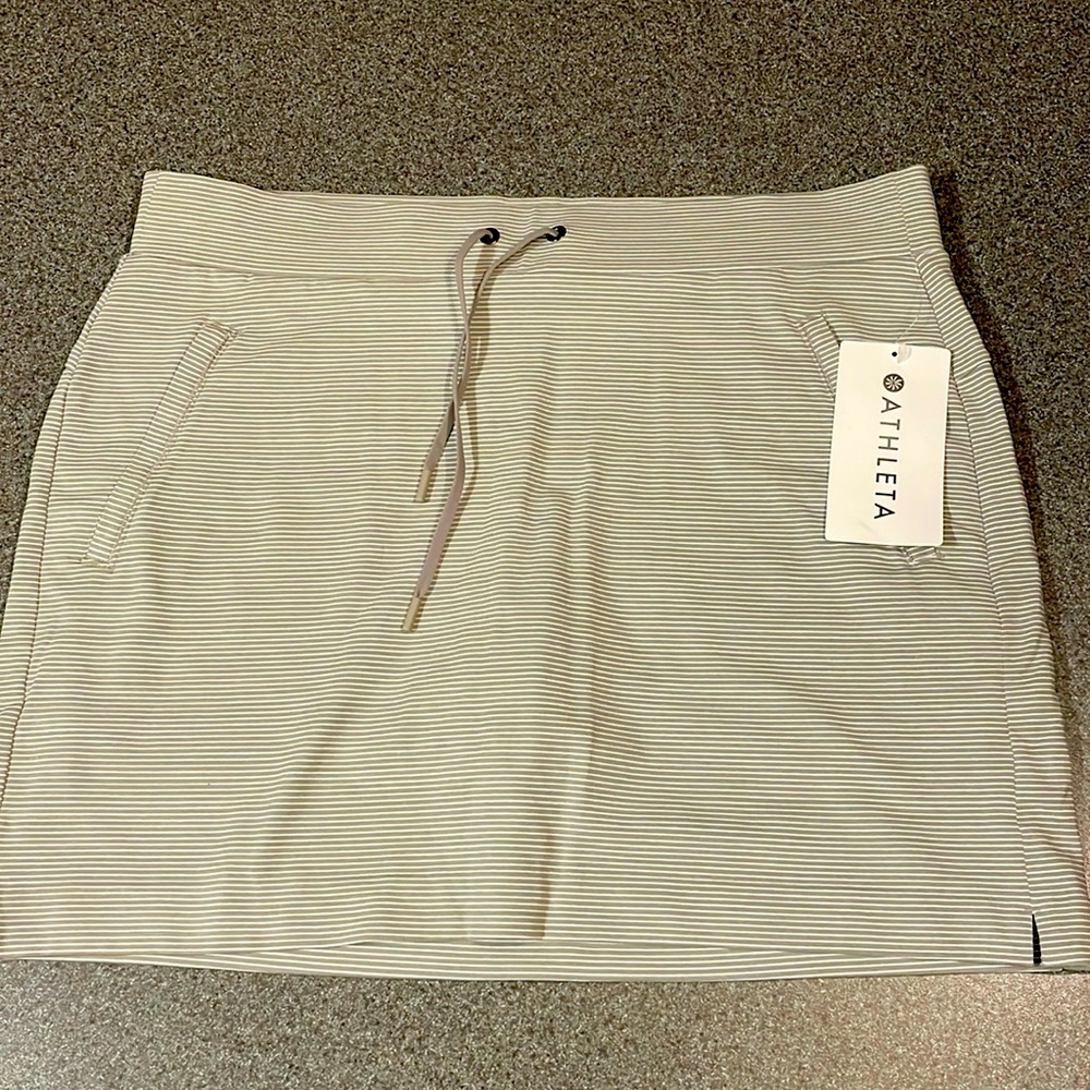 Stripe modern metro skort